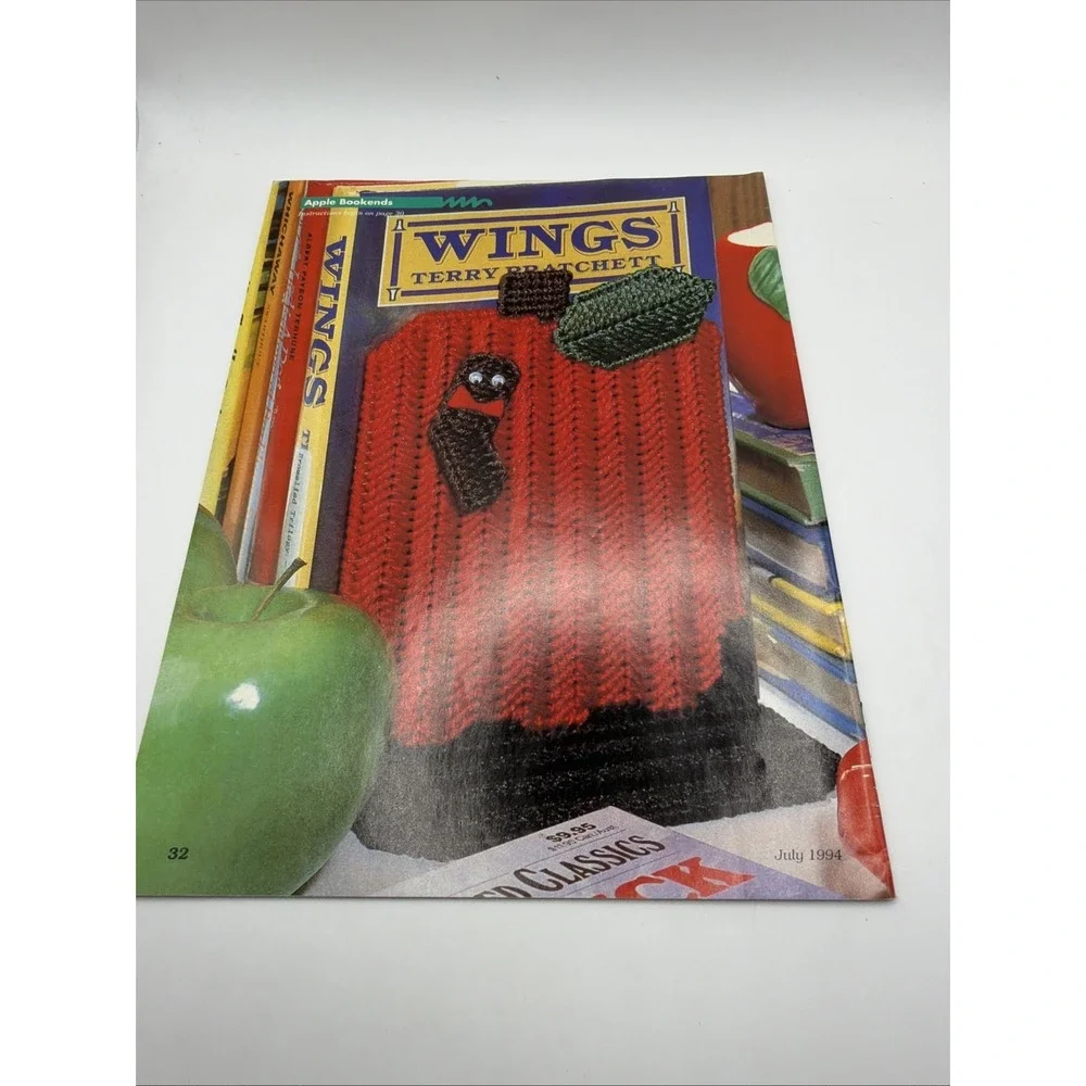 Vintage 1994 Plastic Canvas Crafts‎ Magazine  Complete Year February-December